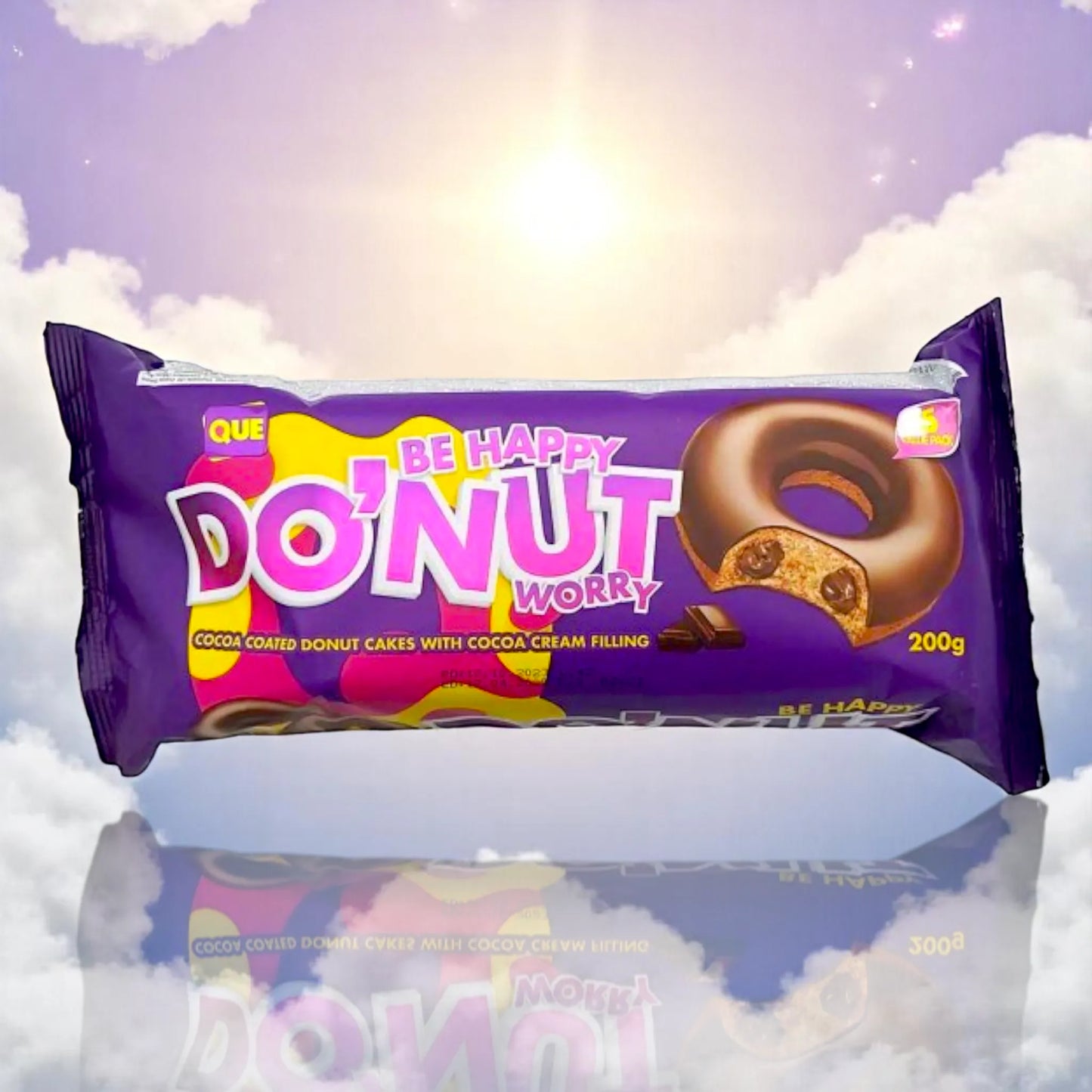 Be Happy Chocolate Donut