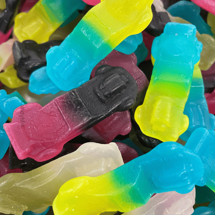 🍬 Voitures de Course Américaines - Frisia (100g)