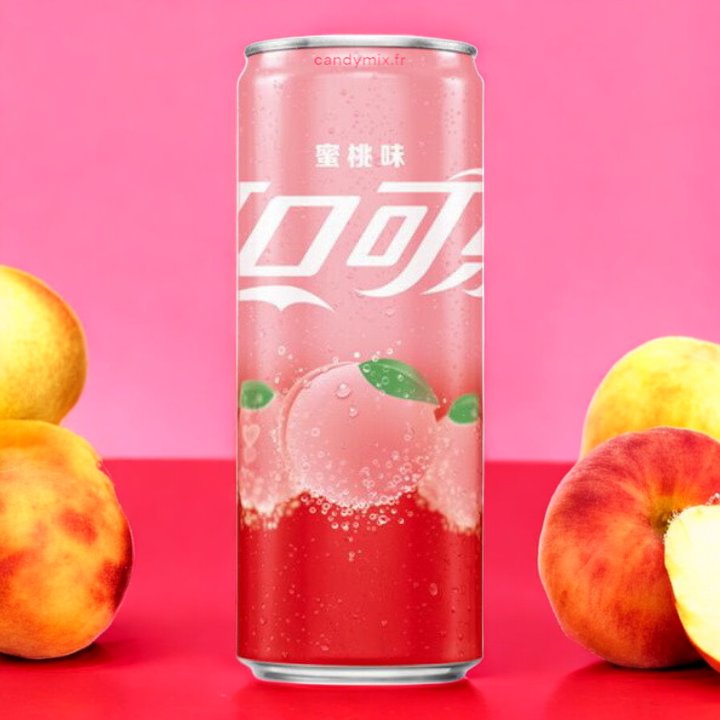 Coca Cola Peach 330mL (China)