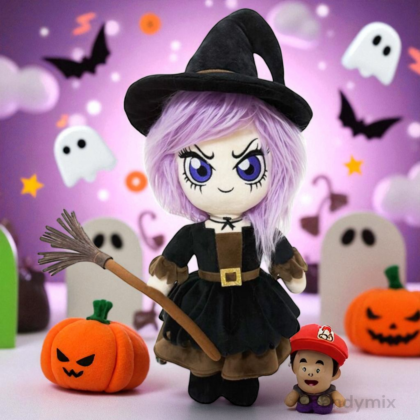 Peluche Peluche Sorcière - 47cm