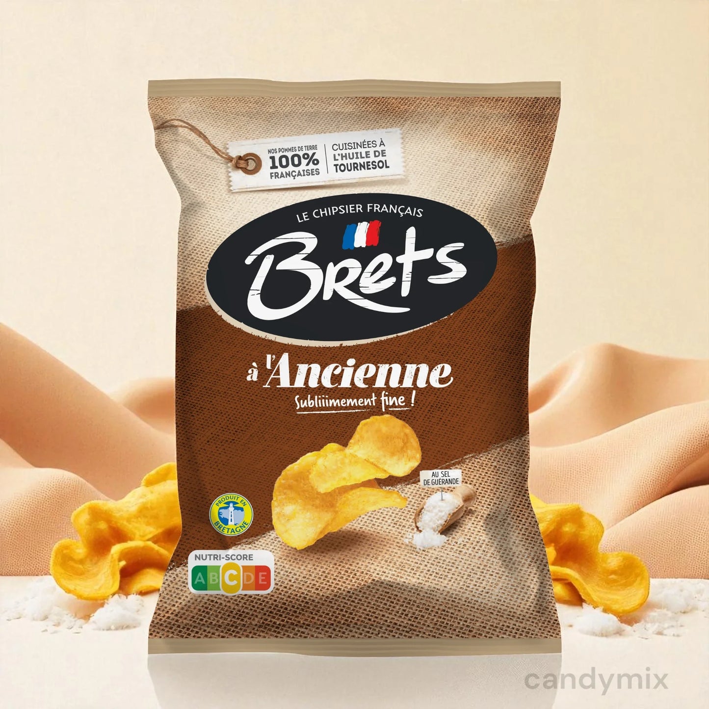 Brets with Old Guérande Salt