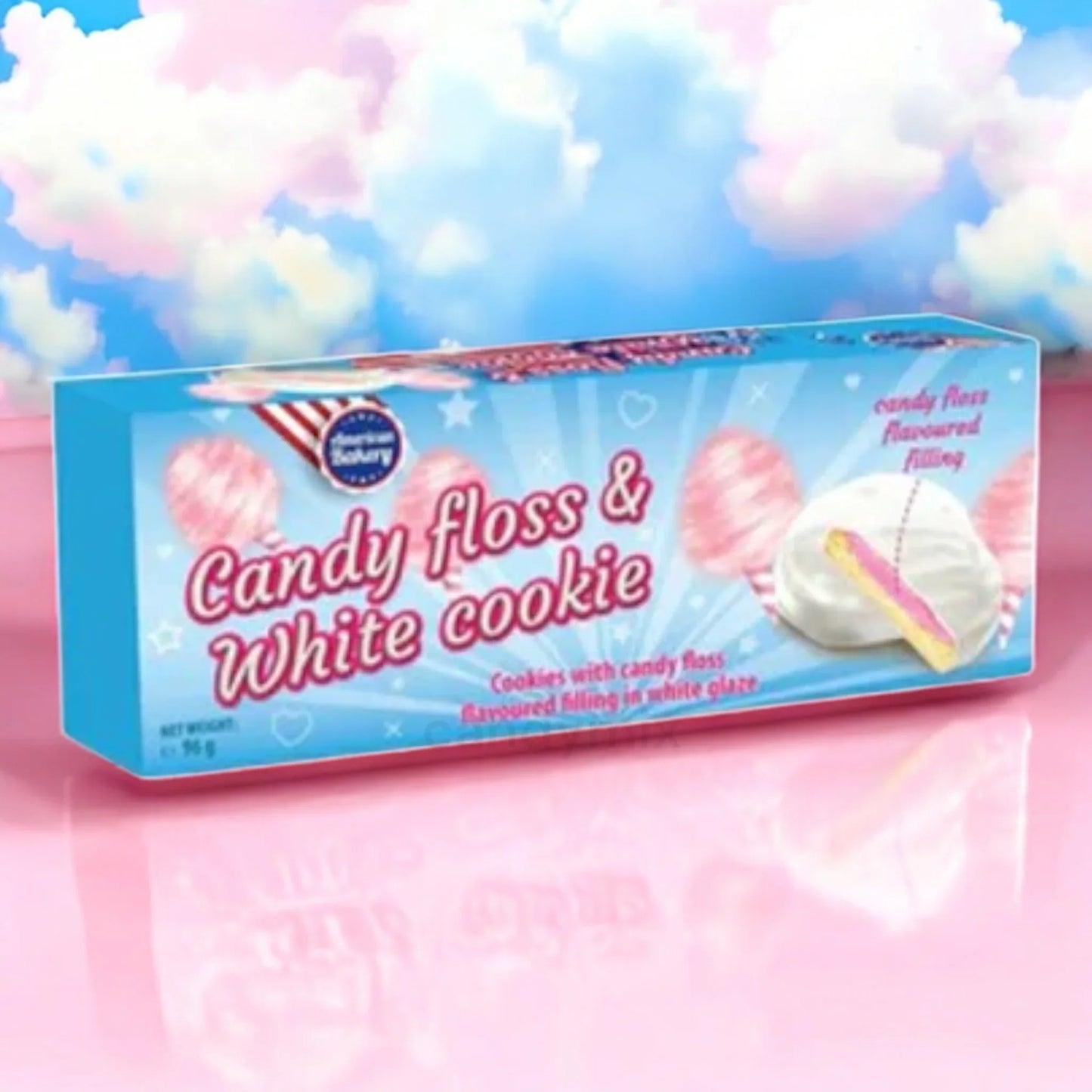 American Bakery - Candy Floss & White Cookie