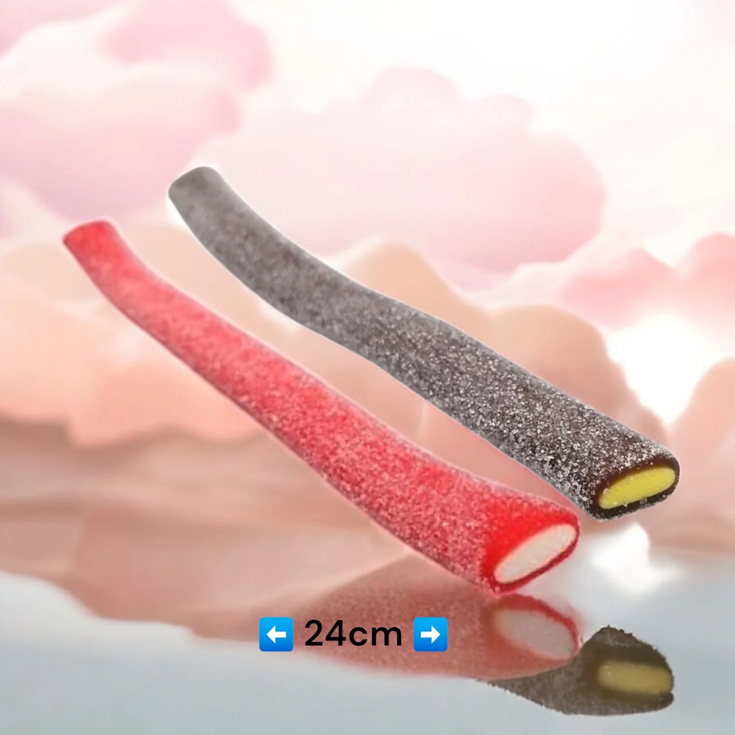 🌙 ✨Duo Jumbo Cherry-Cola Acids 24cm- Jake (50g x2)