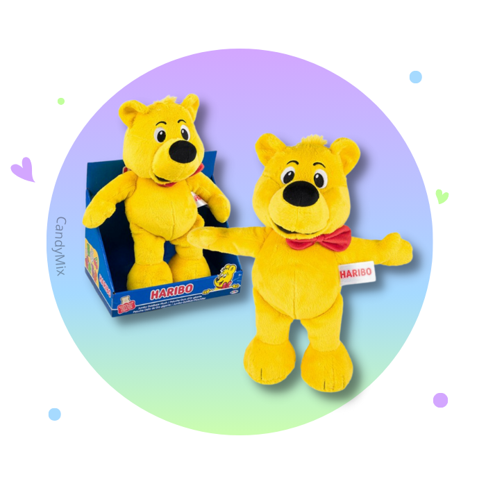Peluche Haribo 35cm - Odeur Fraise