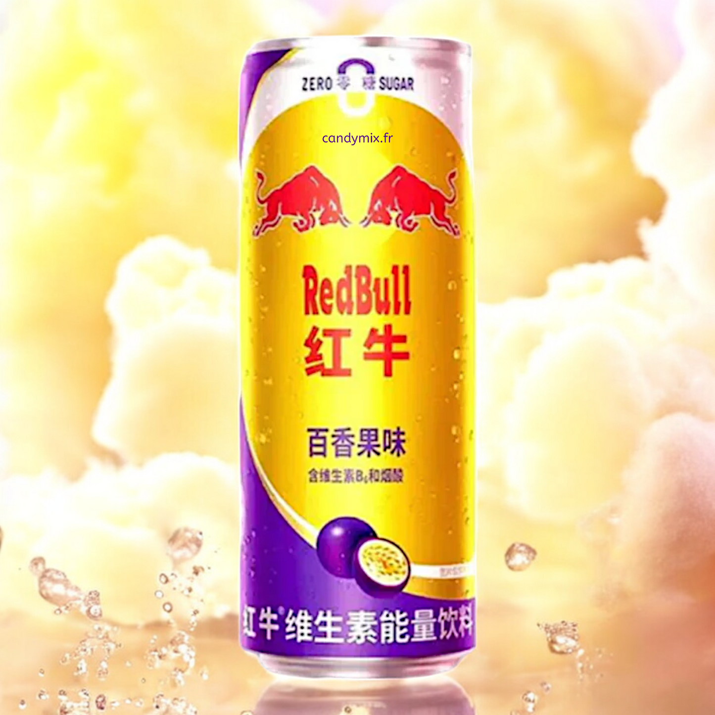 Red Bull Passion Fruit Zero Sugar - Collection (China)