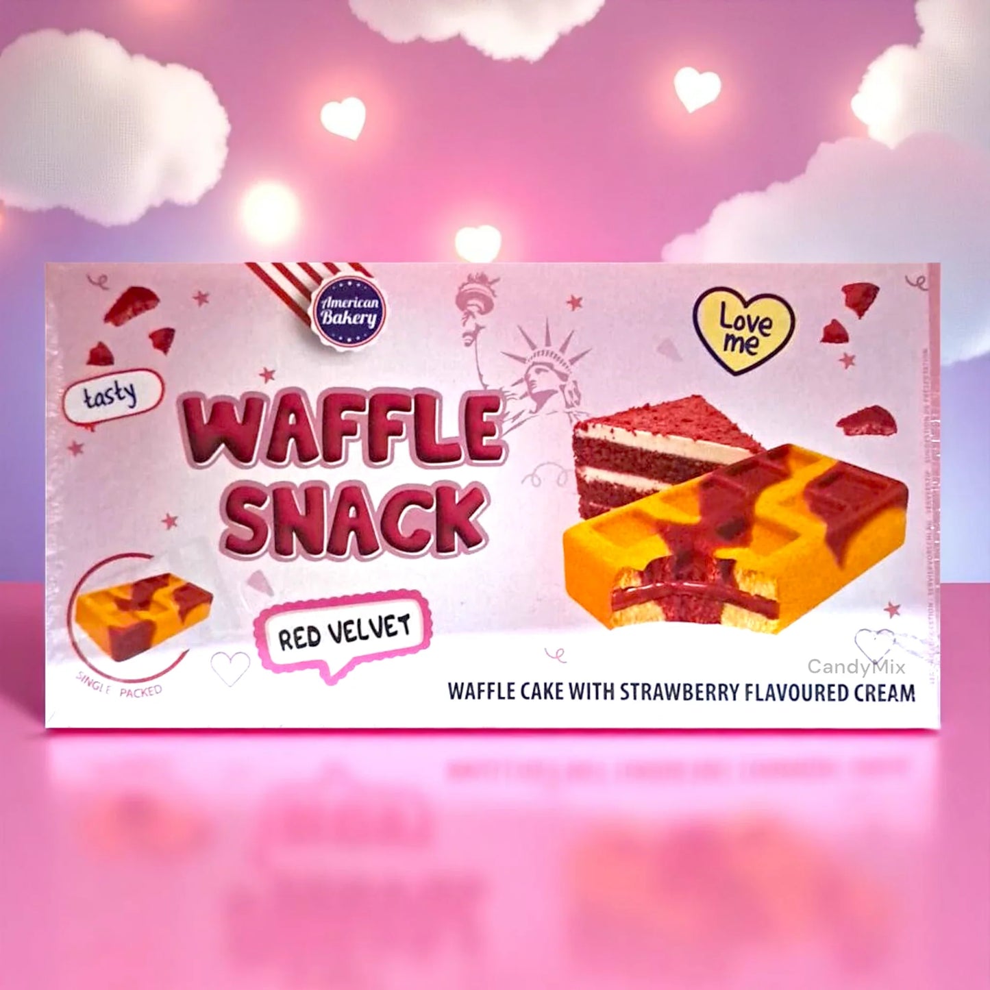 American Bakery - Waffle Snack Red Velvet