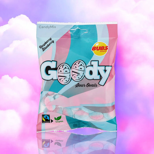 Bubs Goody Sour Ovals Raspberry &amp; Blueberry
