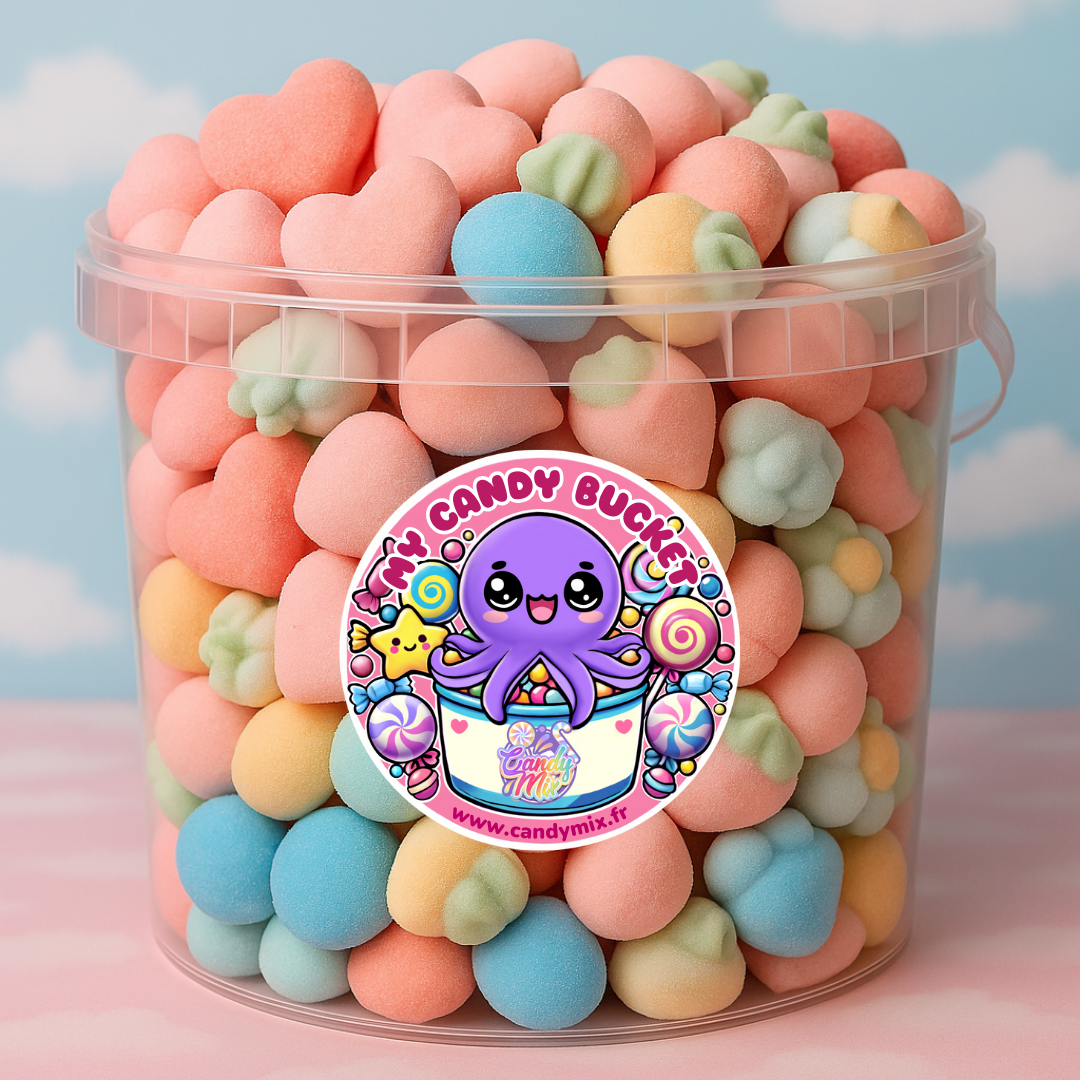 Seau de Chamallows (2,1kg) - CandyBucket