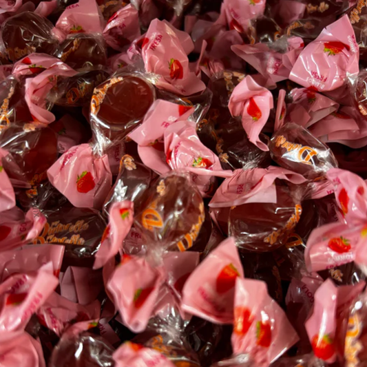🌟🌱 Strawberry Flavored Soft Candies - Sugar-Free Candies (100g) - Dietorelle