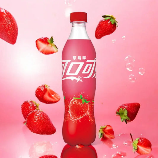 Coca Cola Strawberry (China)