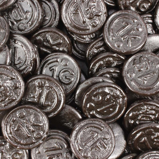 ⭐🖤 Licorice Pieces - Sugar-Free Candy - deBron