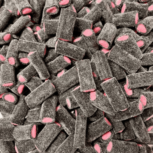 🖤🍬 Bâton Framboise Réglisse Salmiak (100g) - Bonbons Suédois