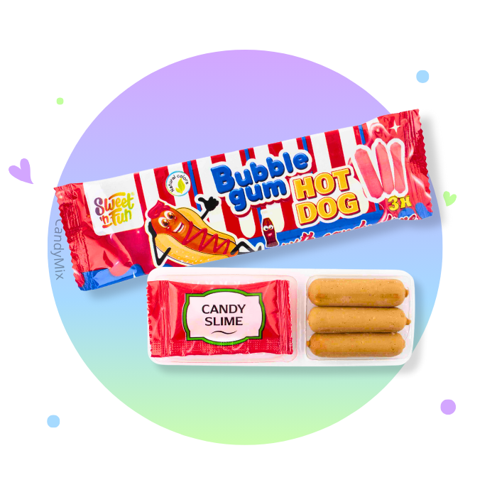 Bubble Gum Hot Dog