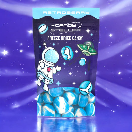 CandyStellar Astroberry (Maoam Kracher Blue) - Freeze Dried Candy