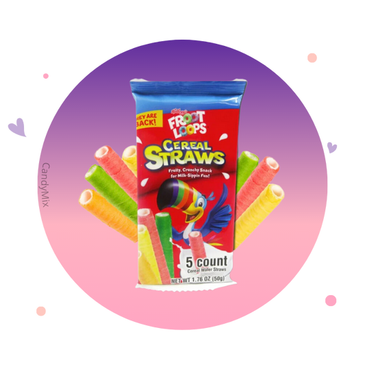 🌿Kellogg's Froot Loops - Cereal Straws