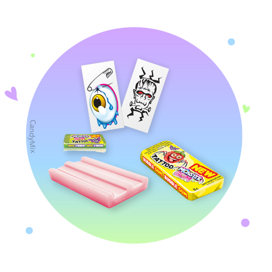 Johny Bee Monster Gum + Tattoo