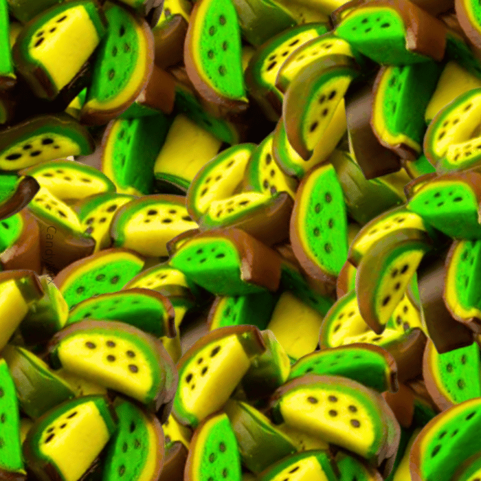 🍬 Tranches Kiwi (100g) - Bonbons à éplucher - Vidal