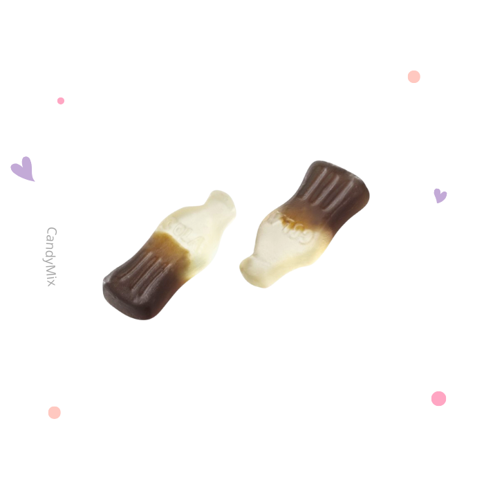 ⭐🍬 Bouteille Cola - Bonbons sans sucre - deBron (100g)