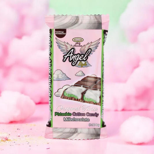 Dubai Chocolate Angel Hair - Cotton Candy and Pistachio