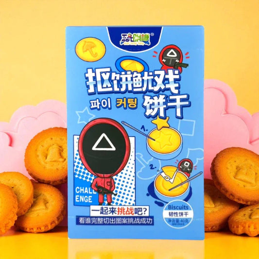 Dalgona Challenge Wheat Crispy Cookies - Squid Game