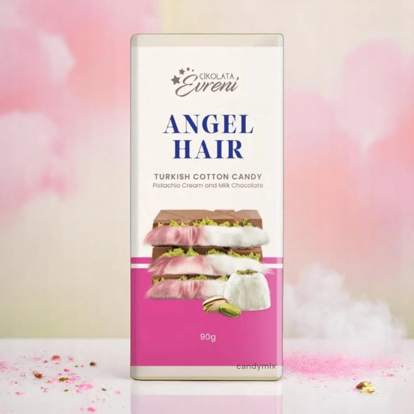 Dubai Chocolate Cotton Candy and Pistachio - Eureni