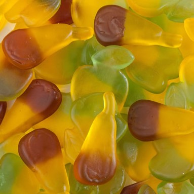 🌟 Pommes et poires - Bonbons sans sucre (100g) - Debron