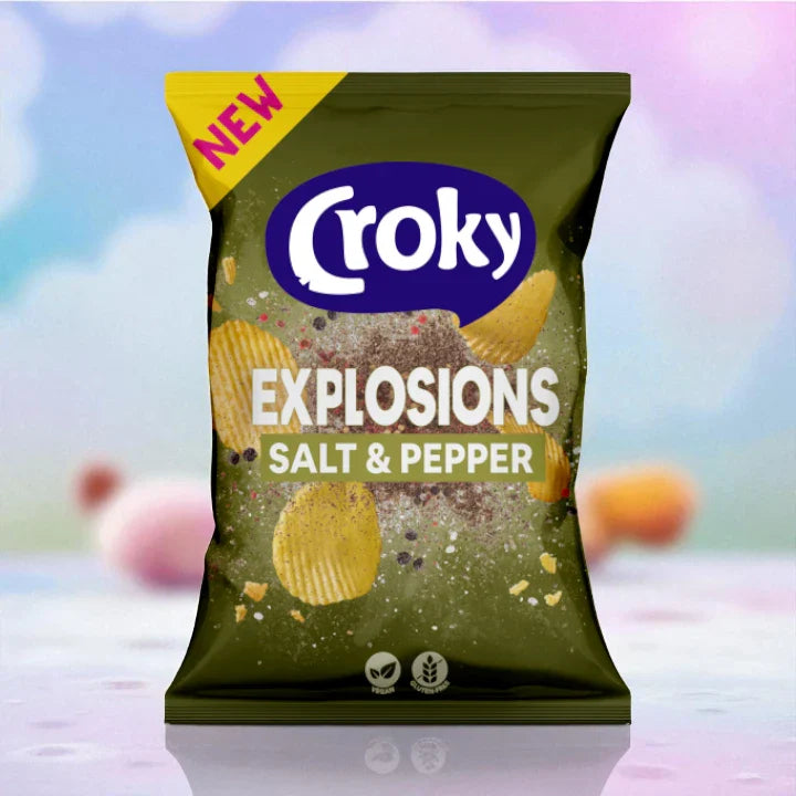 Croky Explosions - Salt &amp; Pepper