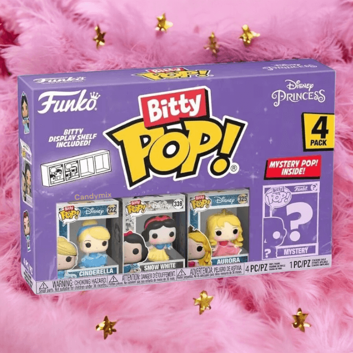 Bitty POP! Princess 4 Miniature Figures Cinderella