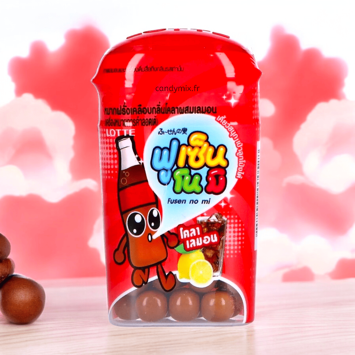 Fusen No Mi Lemon and Cola Chewing Gum 🌿