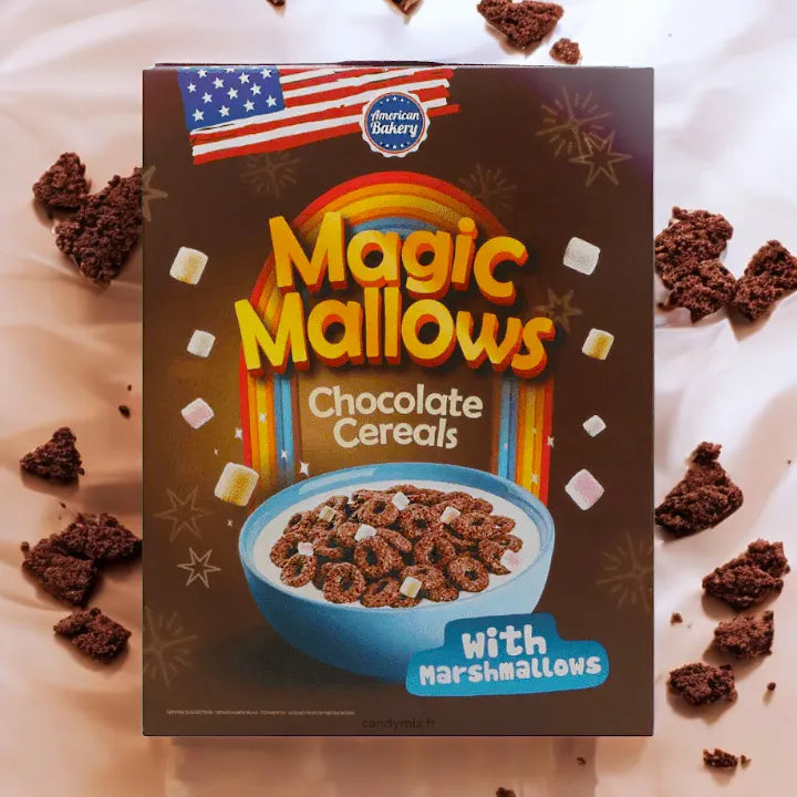 American Bakery Magic Mallows Chocolate Cereal