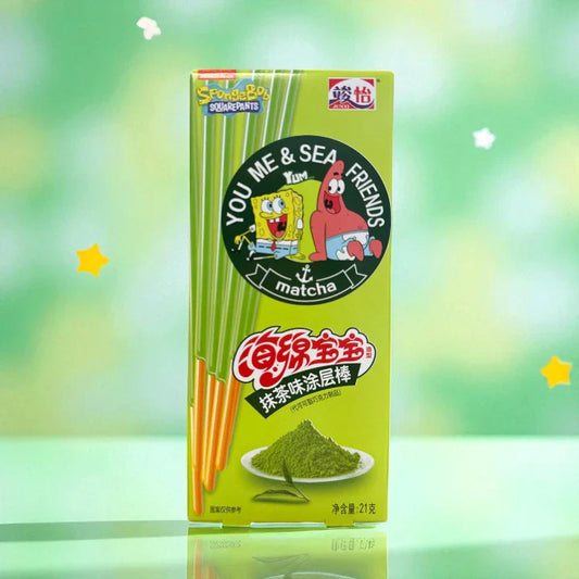 Bâtonnets Matcha - SpongeBob Squarepants - 21g