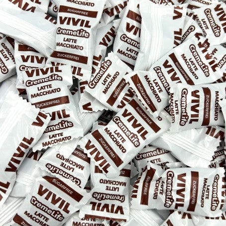 ⭐🍬 CremeLife Vivil Latte Macchiato Candies - Sugar-Free Candies - (100g)
