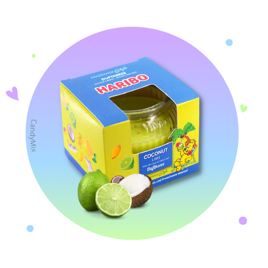 Haribo Scented Candle - Coconut Lime (85g)