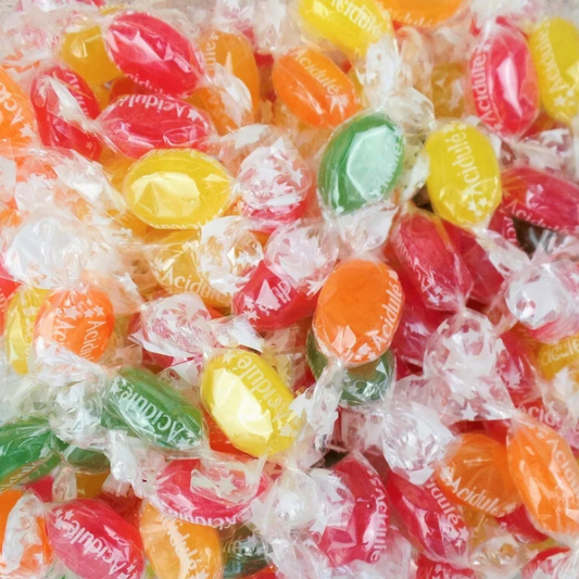 Clarity sour candies with fruit flavors (100g)