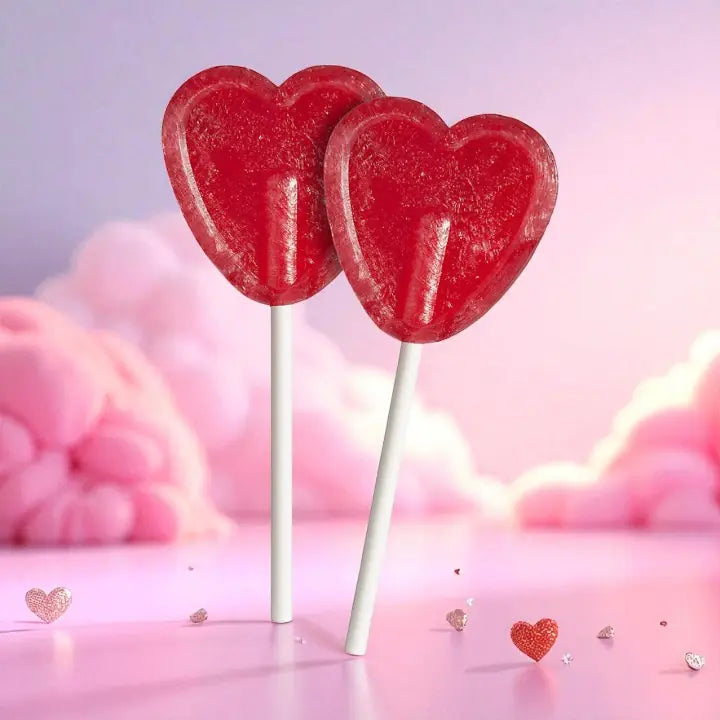 Caretos Heart Lollipop - Finished