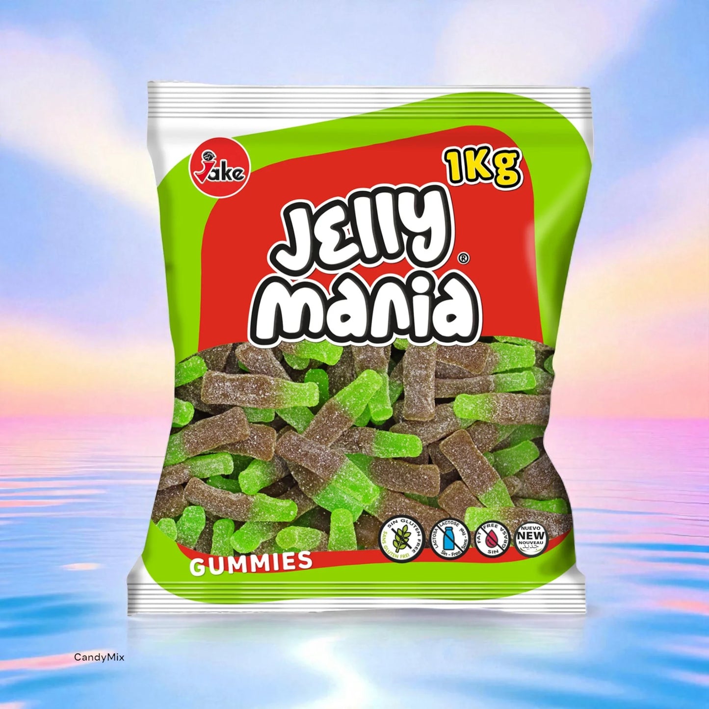 Mini Sour Cola Bottle - Jake 1Kg