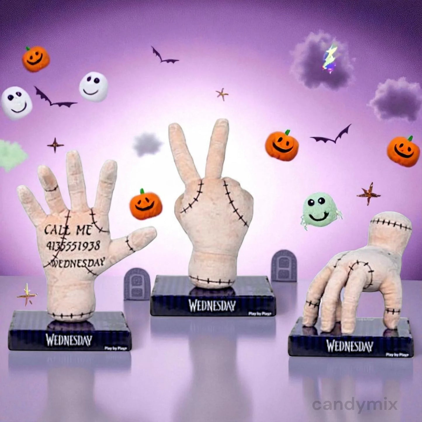 Peluche La Chose - Mercredi 25cm