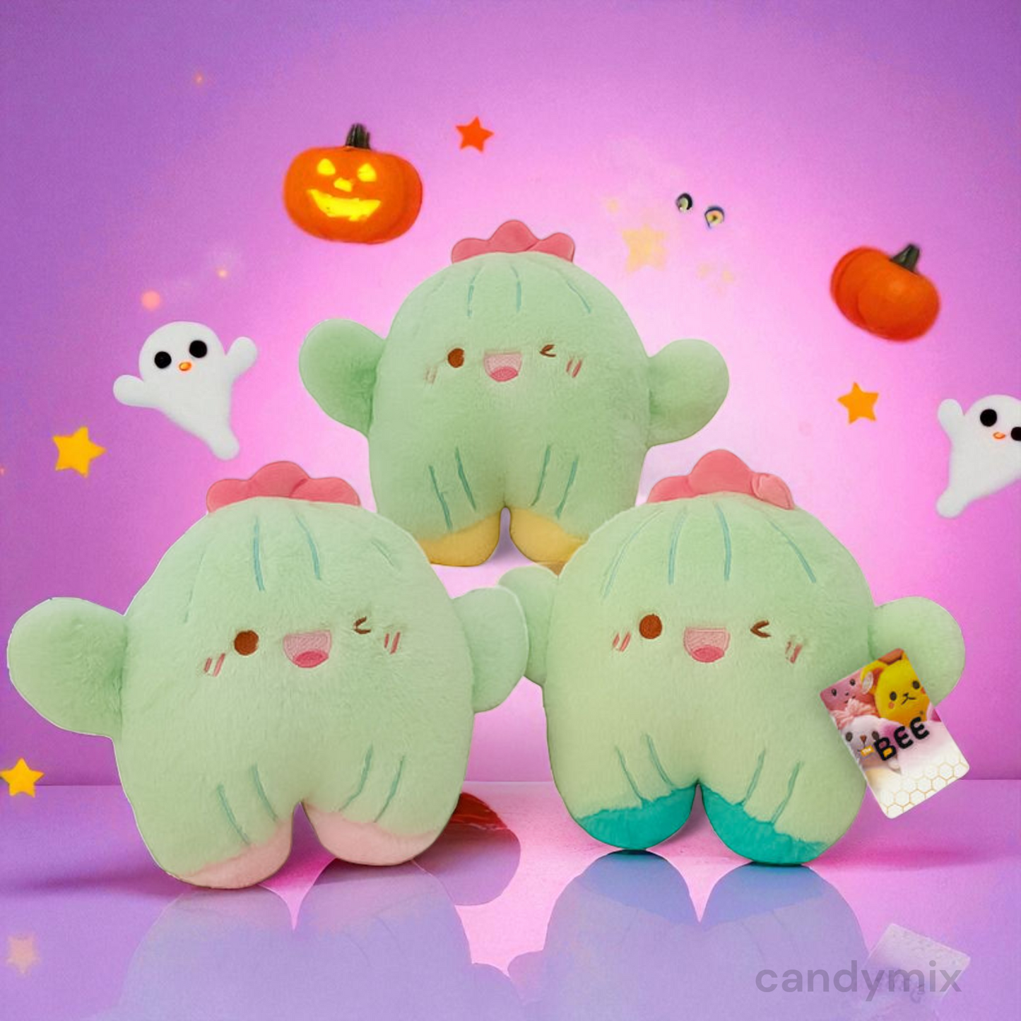 Peluche Monster Cactus - 23 cm