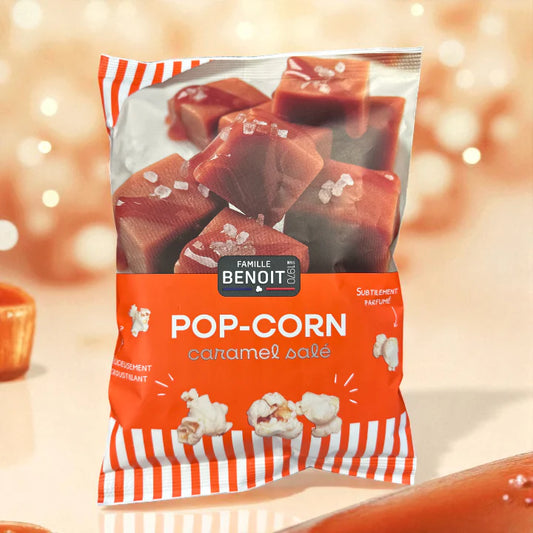 Salted Caramel Popcorn - Benoit Family