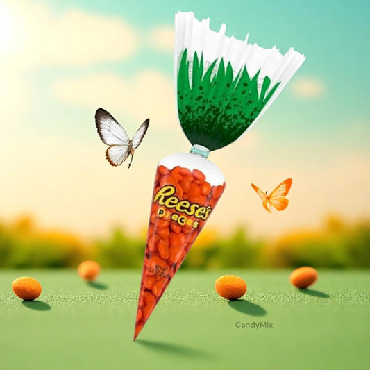 Reese's Pieces Easter Carrots