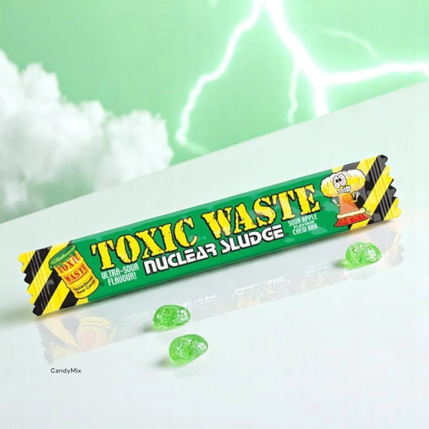 Toxic Waste Sour Apple Chewy Bar
